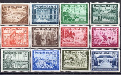 Alemania Imperio Nº Yvert 640/651 Nº Michel 702/13 (**)